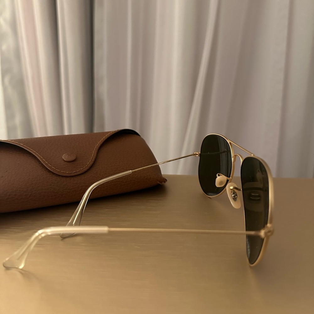 Frame Shape Pilot Frame Color Matte Gold Frame Ma… - image 6